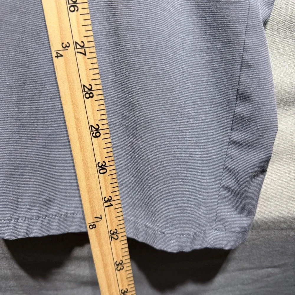 TravisMathew Pants Men 40x32 Gray Straight IMQ534 Golf Performance Tech